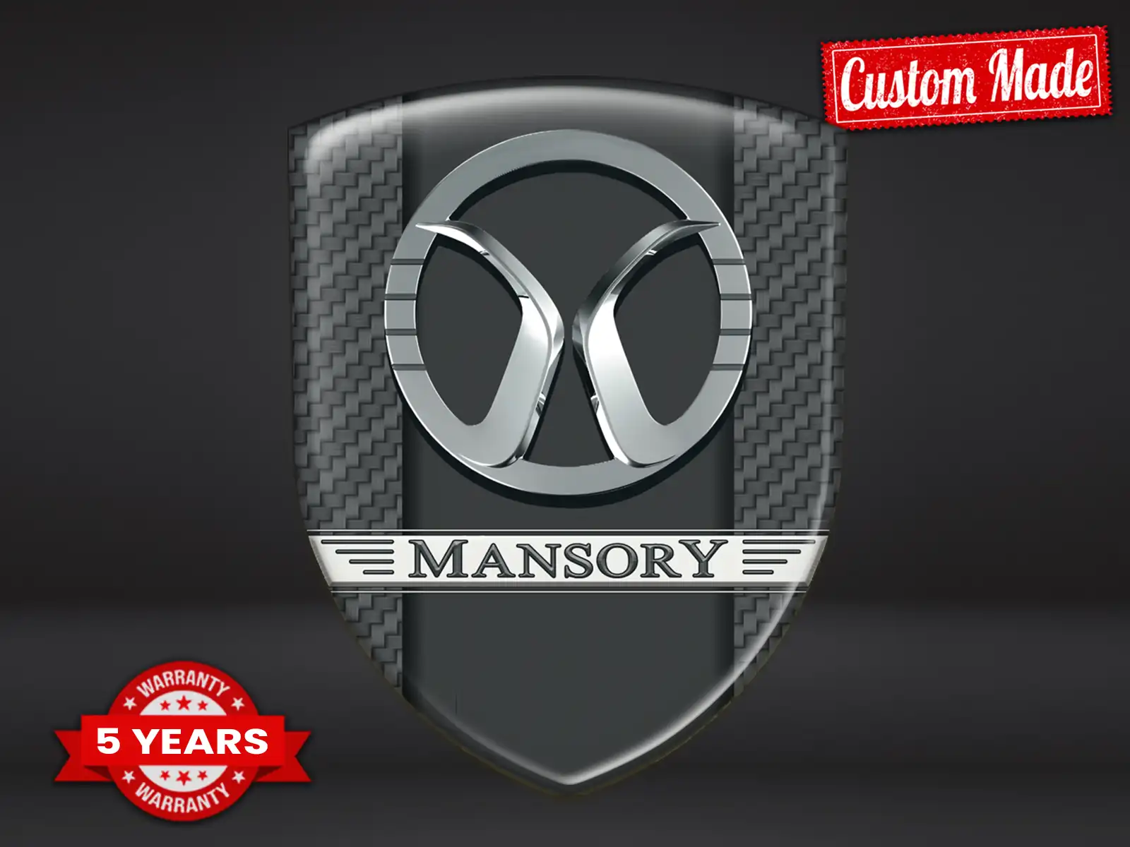 Mansory Heckscheibensticker Stil Tuning Hochwertig Auto